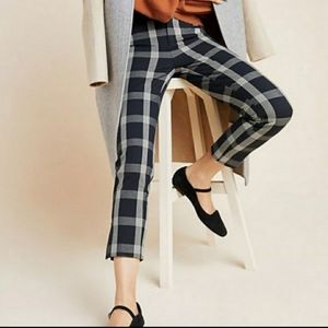 Anthropologie Essential Slim Kick Flare Pants